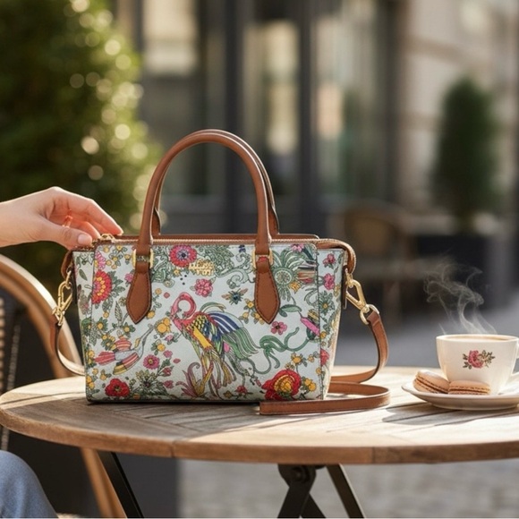 RARE TORY BURCH CROSSBODY/SATCHEL - Picture 8 of 9